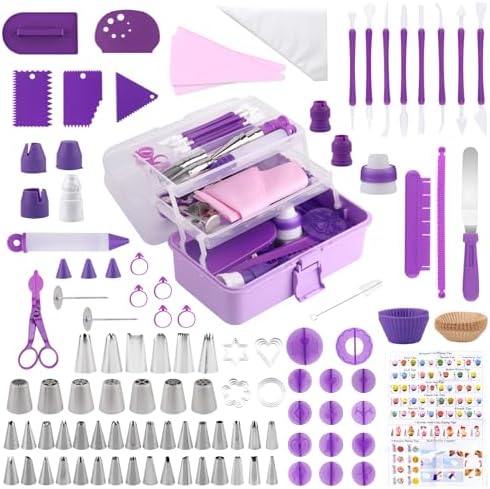 Cake Decorating Kit: Decorating Supplies Tools Kit 235 PCS Baking