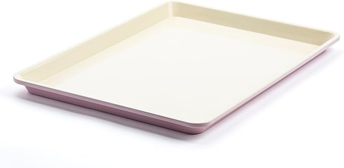 GreenLife Bakeware 18” x 13” Half Cookie Sheet Baking Pan, Non-Toxic PFAS-Free by GreenLife