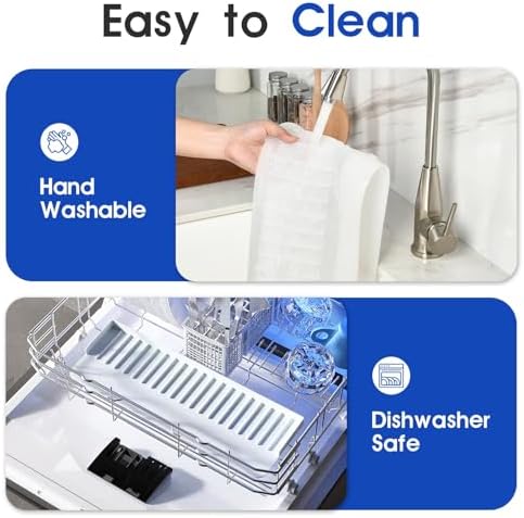 Snuggery 30"x4" Silicone Sink Edge Protector&Splash Guard with Suction