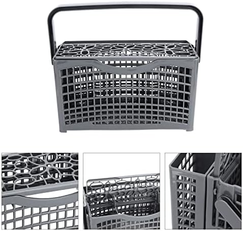 HEEPDD Dishwasher Basket 5.1x5.3x9.1 Inch Silverware Cutlery Organizer