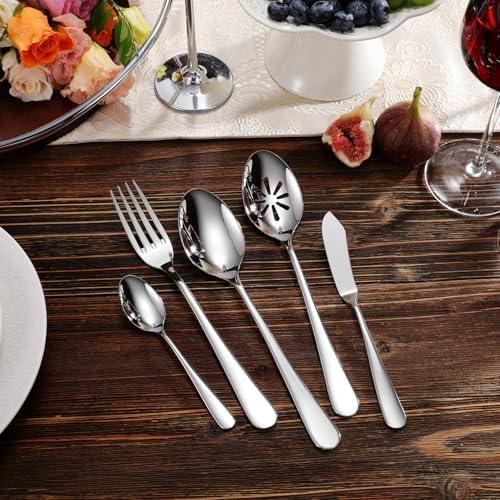 KEAWELL Premium Louise 20/45/65-Piece Silverware Set (65)