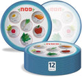The Kosher Cook Disposable Passover Seder Plate - 12-Pack - 10 Inch