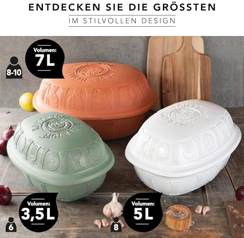 Römertopf 40th Anniversary Roasting Dish 3.5 L Green