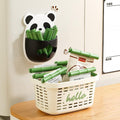 Magnetic Bamboo Cute Chip Clips&Panda Bag Clips for Food Storage