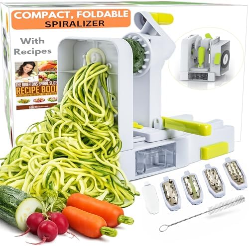 Brieftons QuickFold 5-Blade Vegetable Spiralizer