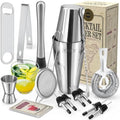 Cocktail Shaker Set, 16 Piece Bartender Kit, Cocktail Shaker
