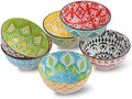 AHX Porcelain Dessert Bowls Cereal bowl - Ceramic Bowl Set of 6