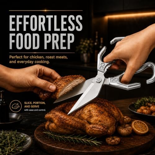 Multifunctional Heavy Duty Kitchen Shears,Kitchen Shears for Cutting
