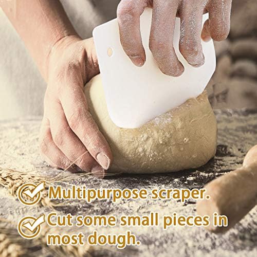 Listenman Danish Dough Whisk Bread Mixer & Egg Whisk Kits, 2 Pack