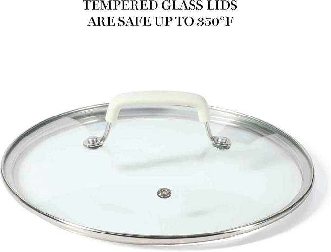 Martha Stewart Heathland Premium Nonstick PFA Free Ceramic Interior 10-Piece - Image 6