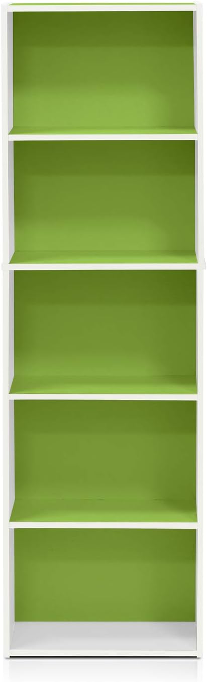 Furinno LUDER Book Shelf, 5-Tier Bookshelf, Bookcase - Image 7