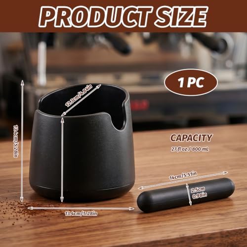 Coffee Knock Box, Large Capacity Design Shock-Absorbent Durable