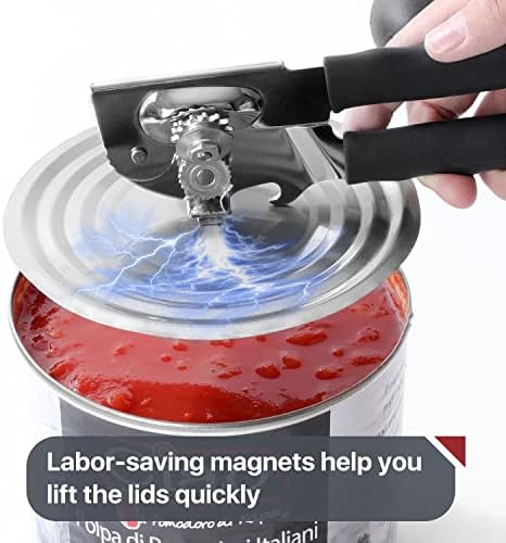 UHIYEE Commercial Can Opener Heavy Duty, Hand Crank for Large Cans