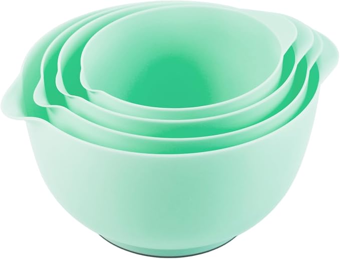 BoxedHome Nesting Plastic Mixing Bowl Set, 4 Piece Mixing Bowl Set - Image 6