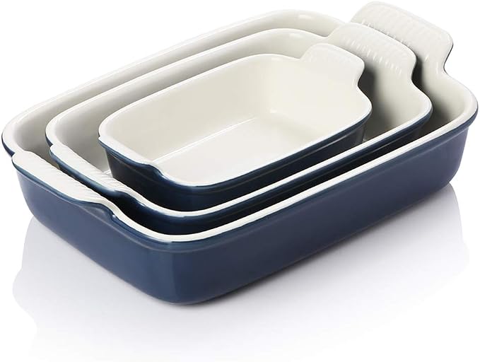 Sweejar Baking Pans Set, Ceramic 9x13 Baking Dish by Sweejarco1949