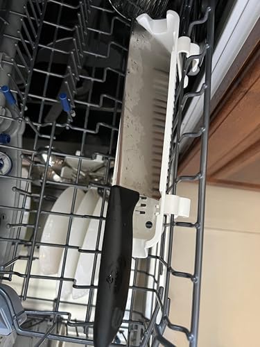 Dishwasher Knife & Chopstick Basket – Hanging Utensil Drainer for