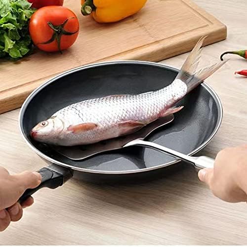 Large Spatula Turner Wide Slotted 304 Stainless Steel Flipper Cooking