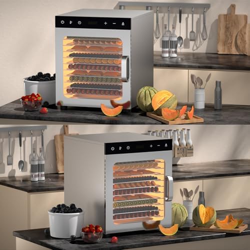 8/10-Tray Food Dehydrator, 800W