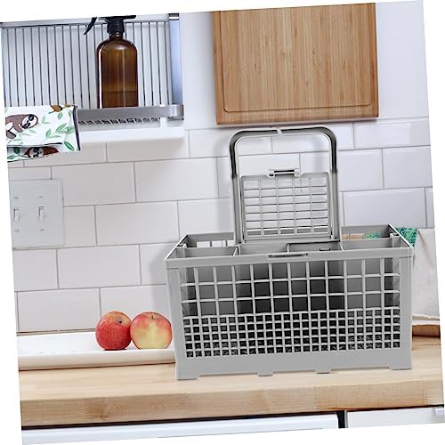 Dishwasher Basket Xmas Cutlery Storage Box Plastic with Many