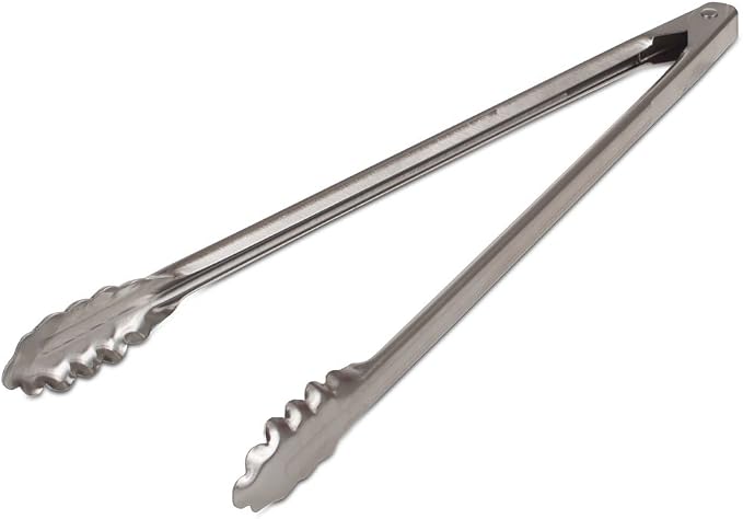 Edlund 4416HDL 16 inch heavy duty stainless steel restaurant tongs by Unknown