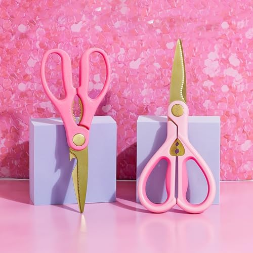 Paris Hilton All Purpose Kitchen Shears, Premium Stainless Steel