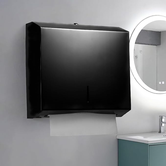 Comercial Paper Towel Dispenser Wall Mount, Stainless Steel Hand Towel Dispenser - Image 3
