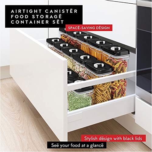 DWËLLZA KITCHEN Airtight Food Storage Containers with Lids – 6 Piece
