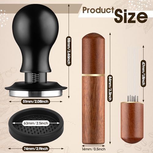 Espresso Distribution Tool Accessories - 53mm Spring Loaded Coffee
