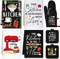 Leinuosen 8 Pcs Kitchen Decor Accessories Set