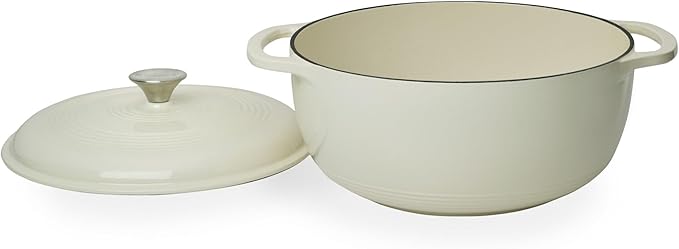 Mercer Culinary Enameled Cast Iron Round Dutch Oven, 6 qt. - Image 2