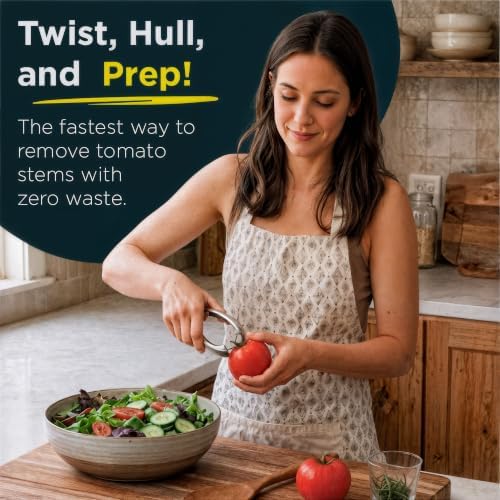 Strawberry Huller, Pitter and Corer Tool