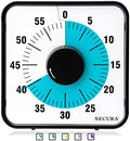Secura 60-Minute 7.5-Inch Visual Countdown Timer