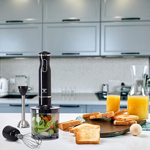 Moss & Stone Electric Hand Blender Set, 300W Immersion Hand Blender