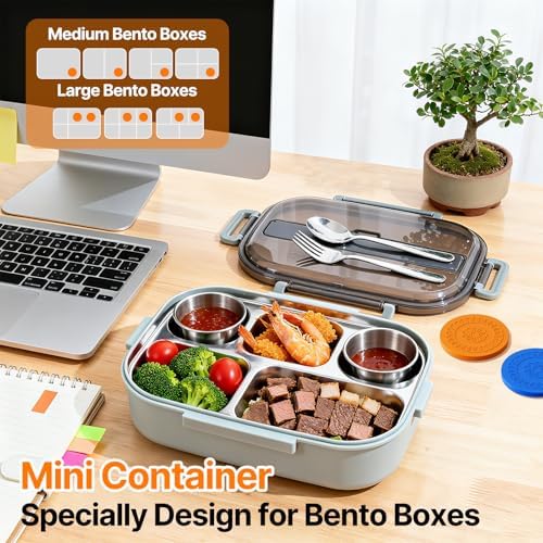 2.5 ozx 8 Pack Sauce Containers for Lunch Box,Salad Dressing