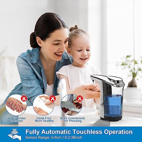 Automatic 17oz Touchless Liquid Dish Soap Dispenser