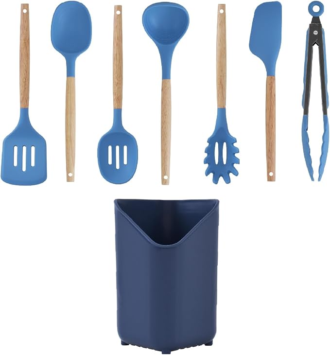 Glad Silicone Kitchen Utensils Set, and Spaghetti Server - Image 3
