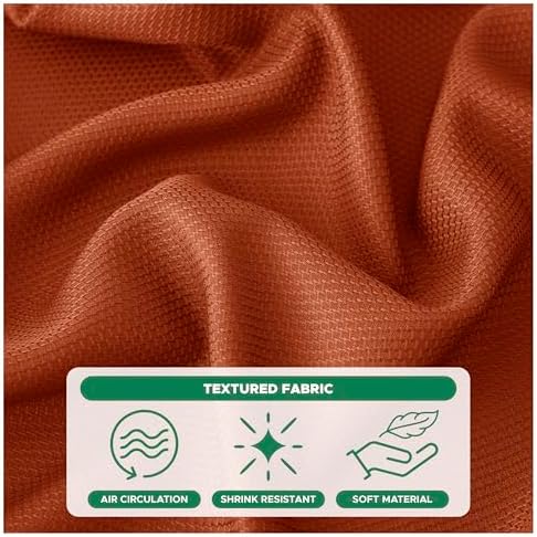 Fall Round Tablecloth 60"-Thanksgiving Autumn Fabric Textured Table