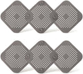 6Pcs Drain Hair Catcher Silicone Drain Cover Sink Strainer Hair