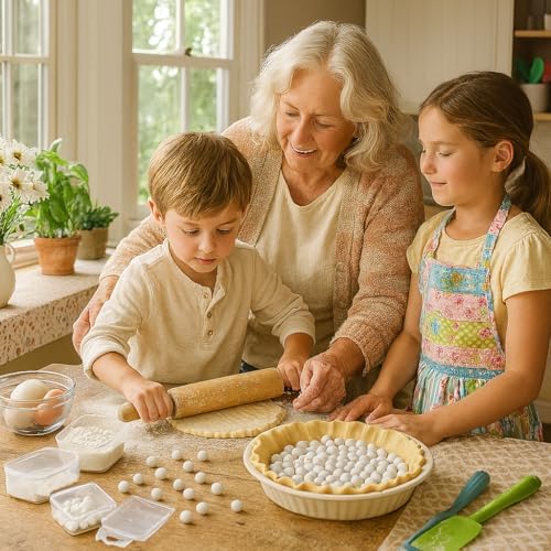 Mrs. Anderson's Baking Ceramic Pie Crust Weights, 270 Count, Natural