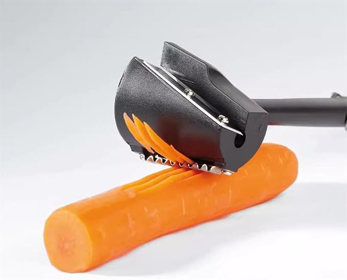 Vegetable Curler, Carrot Curler and Peeler, Spiral Shred Carving Slicer - Image 3