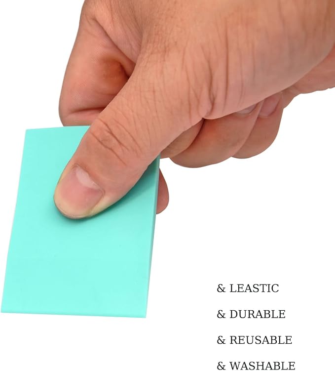 6 Pieces Screen Printing Squeegee Mini Squeegees Set, Self Adhesive Screen - Image 5
