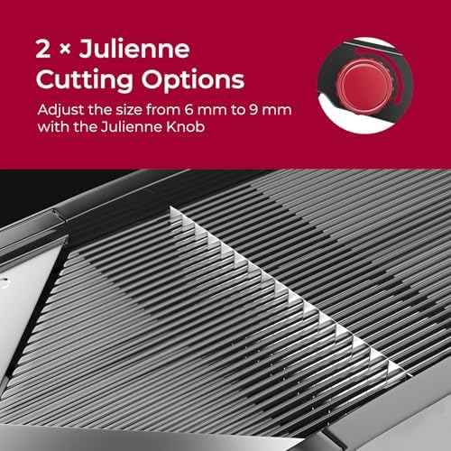 Mueller Austria Mandoline Slicer, Adjustable Vegetable Chopper, Grater