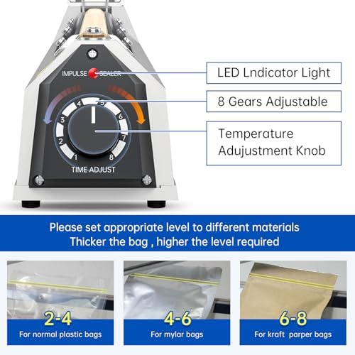 16inch White Impulse Heat Sealer