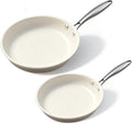 9.25 Inch and 11 inch Ceramic Nonstick Frying Pan Skillet by Unknown