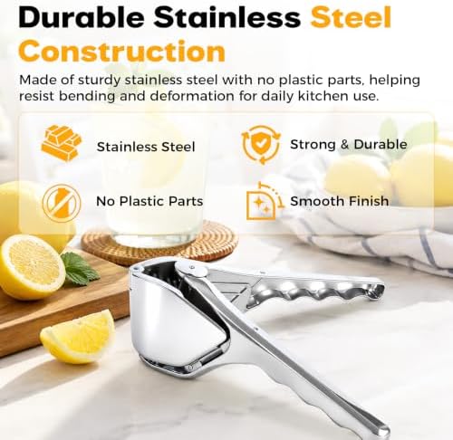 Stainless Steel Fold-Flat Lemon Squeezer