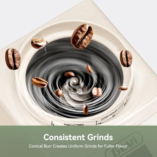 Gevi 20 Bar Espresso Machine with Conical Burr Grinder