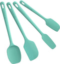 ChefAide 4 Pieces Silicone Spatula Set, Food Grade Rubber Spatula, Upgrade by ChefAide