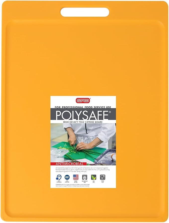 Dexas NSF Certified Polysafe Cutting Board by Dexas
