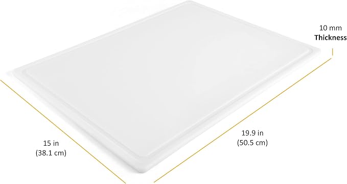 FARBERWARE Extra-Large Plastic Cutting Board, 15x20 Inch Dishwasher-Safe - Image 3