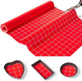 Silicone Baking Mat Roll 16IN*5FT Free Cutting, Non-Slip Pastry Mat